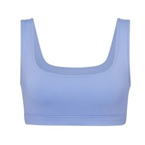 SKIMS Swim Tank Bikini Top in Periwinkle